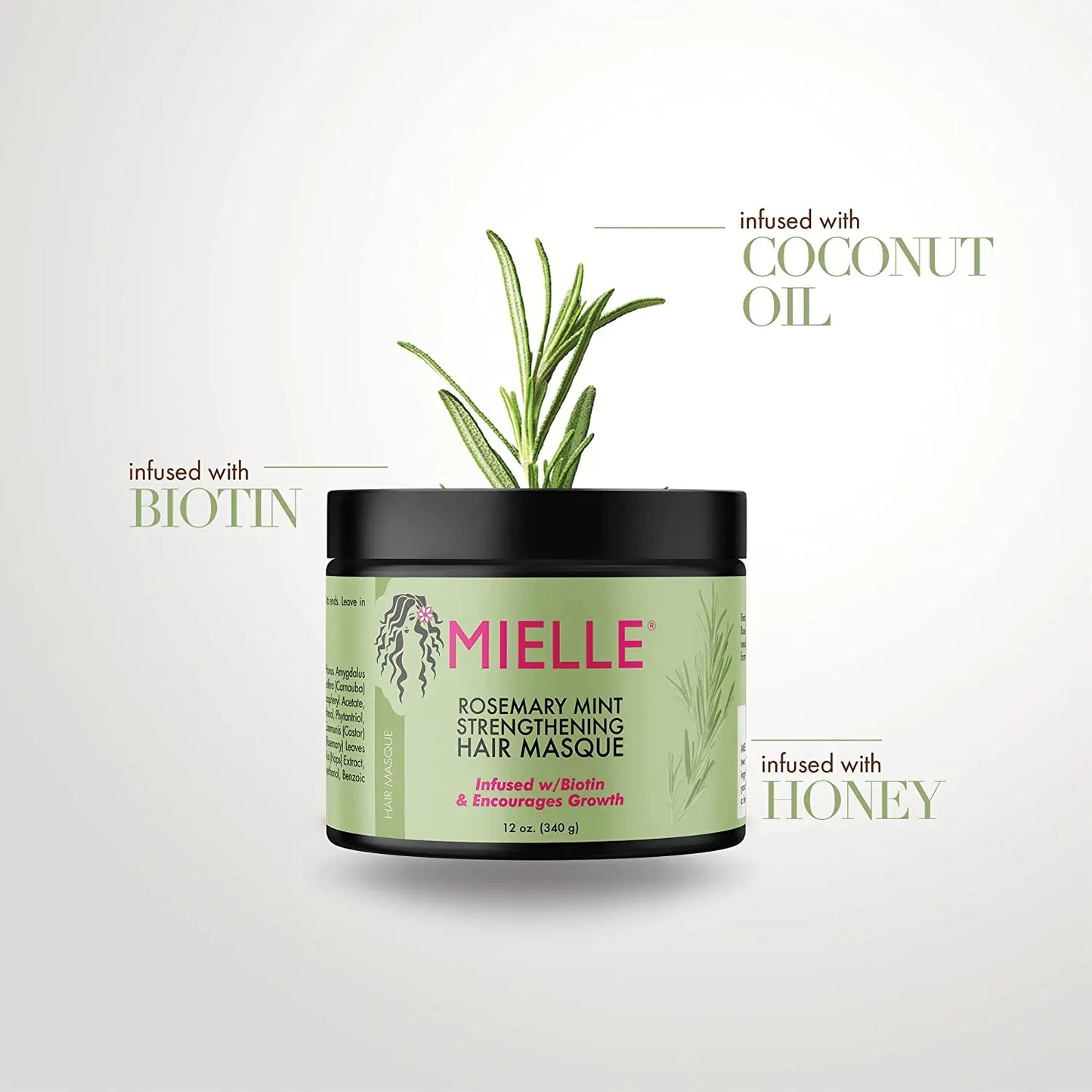 Mielle Rosemary Mint Hair Product Collection Set