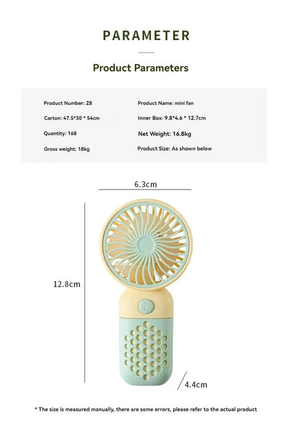 Mini Handheld Portable Fan