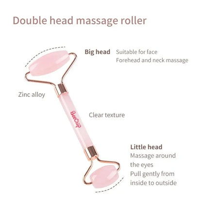 Face Massage Roller with Scraping Board