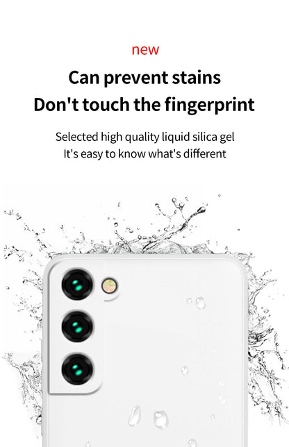 Samsung Squared Liquid Silicone Case