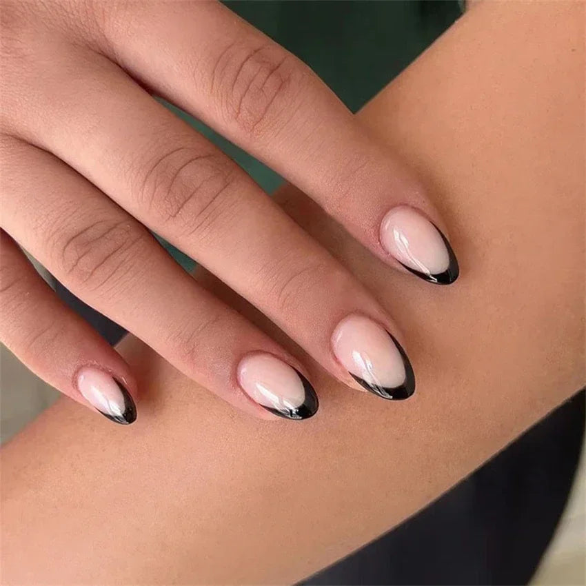 Short Medium Ballerina/Coffin Full Coverage Press On Nails with Art Designs