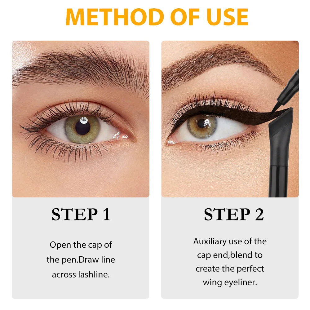 Quick Dry Waterproof Matte Liquid Eyeliner Pen