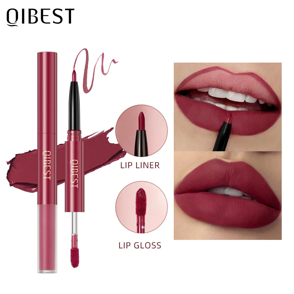 Double Ended Matte Waterproof Lip Pen