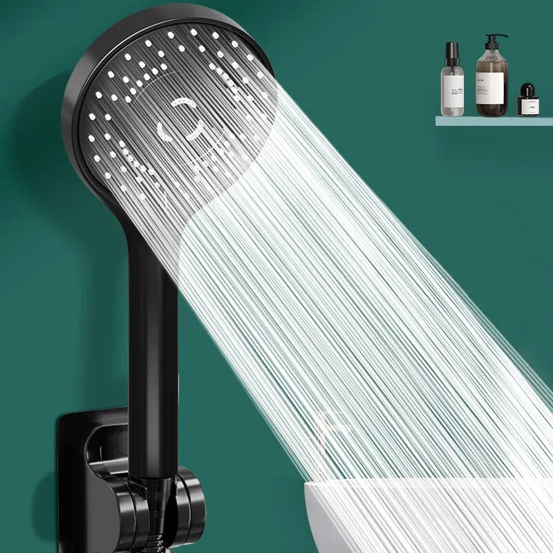 Large Pressurized Shower Head  with 5 Modes