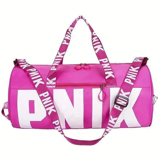 Large PINK Logo Sports Travel Bag