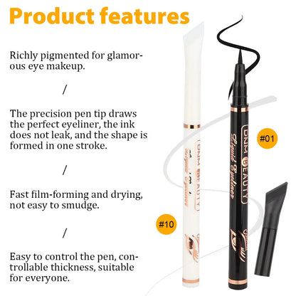 Quick Dry Waterproof Matte Liquid Eyeliner Pen