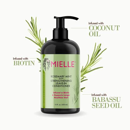 Mielle Rosemary Mint Hair Product Collection Set