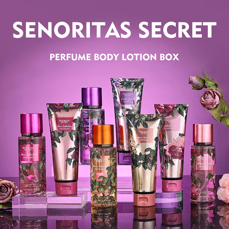 Senoritas Secret Fruity Moisturizering Lotion & Body Spray Combo