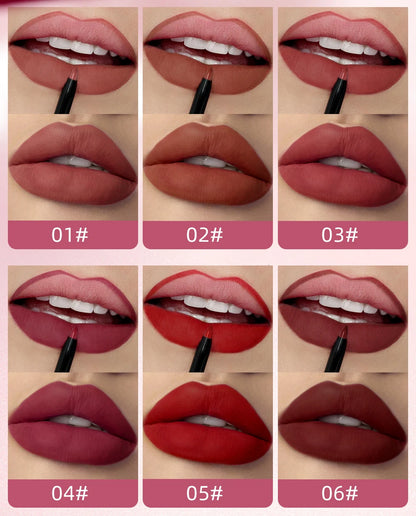 Double Ended Matte Waterproof Lip Pen