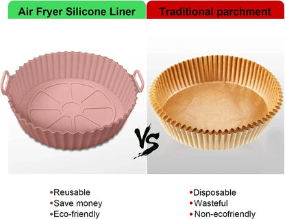 Airfryer Silicone Reusable Basket Liner