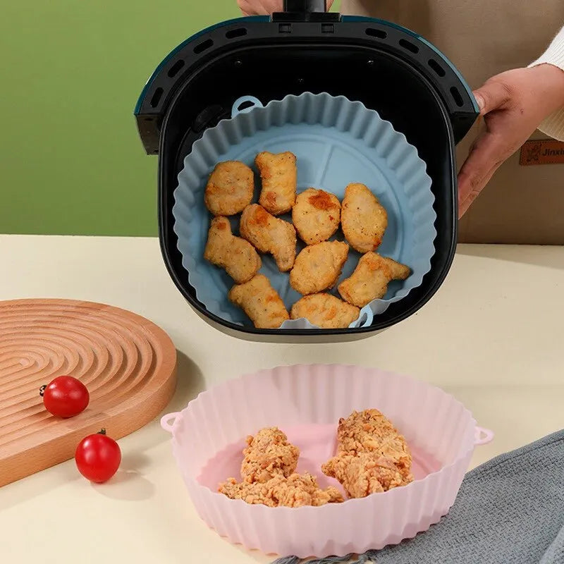 Airfryer Silicone Reusable Basket Liner