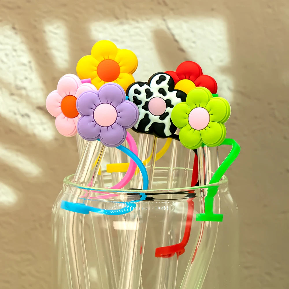 Reusable Dust-Proof Tumbler Straw Covers (5pcs)